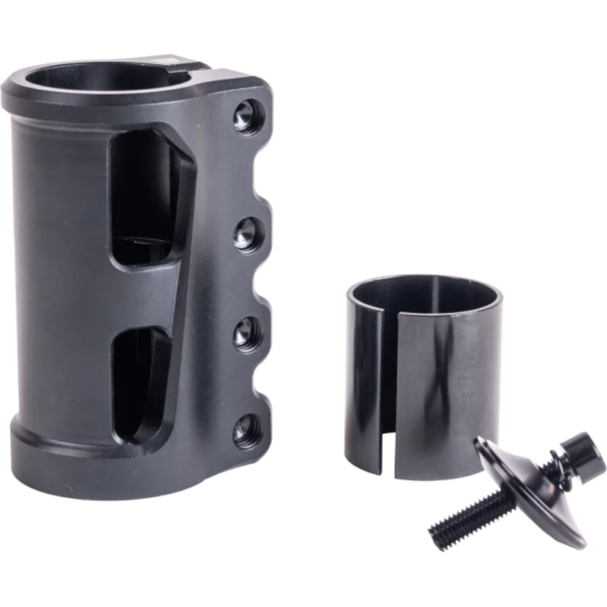 Зажим 4 болта TECH TEAM PARMULA, SCS, black NN011049